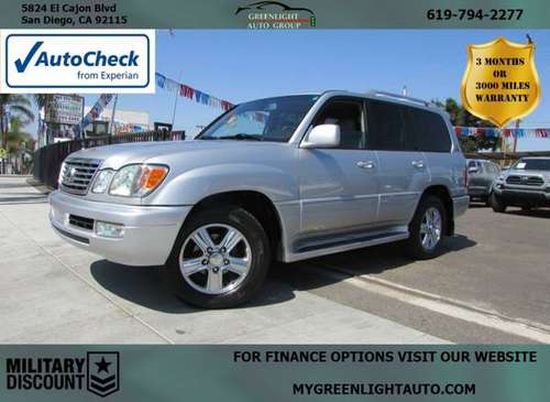 2007 LEXUS LX 470 LX 470 **Student Discount! - cars & trucks - by... for sale in San Diego, CA