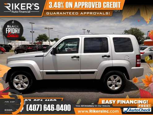 $93/mo - 2011 Jeep Liberty - 100 Approved! - cars & trucks - by... for sale in Kissimmee, FL