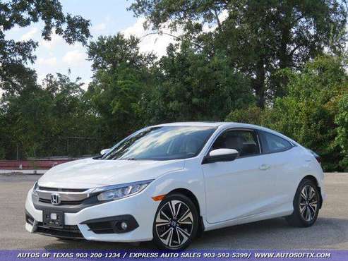 2017 Honda Civic EX-T EX-T 2dr Coupe CVT - GUARANTEED CREDIT... for sale in Tyler, TX