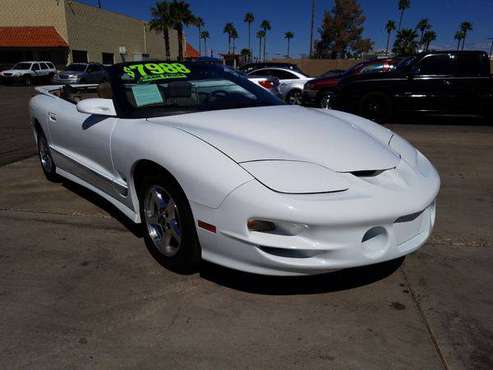 1998 Pontiac Trans Am Convertible FREE CARFAX ON EVERY VEHICLE for sale in Glendale, AZ