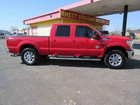 2011 FORD F-250 LARIAT FX-4 DIESEL CREW CAB SHORT BED 4X4 - cars & for sale in Amarillo, TX