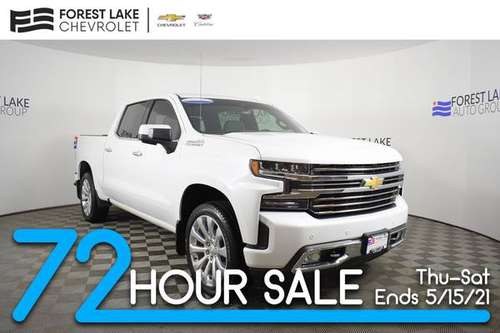 2019 Chevrolet Silverado 1500 4x4 4WD Chevy Truck High Country Crew for sale in Forest Lake, MN