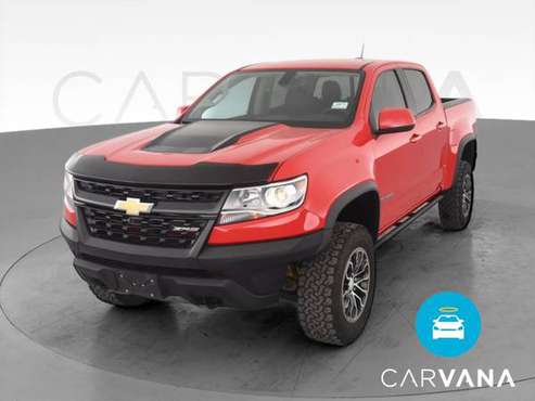 2018 Chevy Chevrolet Colorado Crew Cab ZR2 Pickup 4D 5 ft pickup Red... for sale in Imperial Beach, CA