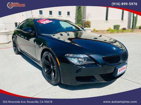 2009 BMW M6 EXTRA CLEAN Carbon Fiber Accents Price Reduced! - cars for sale in Roseville, CA