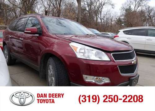 2011 Chevrolet Traverse 2LT Red Jewel Tintcoat - cars & trucks - by... for sale in Cedar Falls, IA