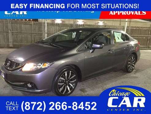 2014 Honda Civic EX-L - cars & trucks - by dealer - vehicle... for sale in Cicero, IL