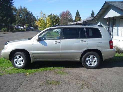 2001 Toyota HighLander for sale in Springfield, OR