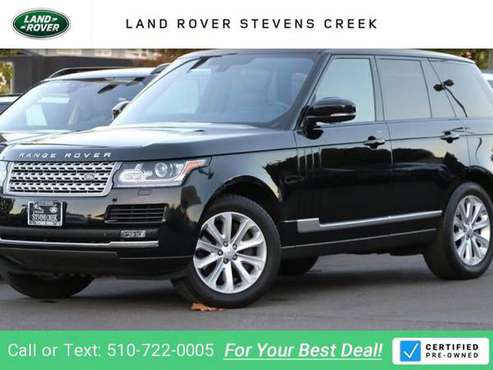 2016 Land Rover Range Rover 3.0L V6 Supercharged HSE suv Santorini -... for sale in San Jose, CA