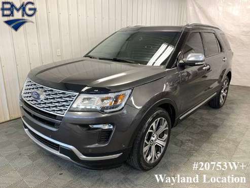 2019 Ford Explorer Platinum AWD - Warranty - - by for sale in Wayland, MI