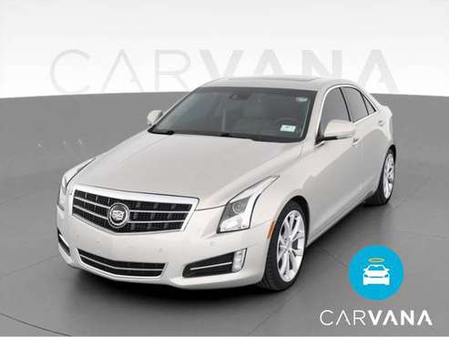 2013 Caddy Cadillac ATS 3.6L Premium Sedan 4D sedan Silver - FINANCE... for sale in Bakersfield, CA