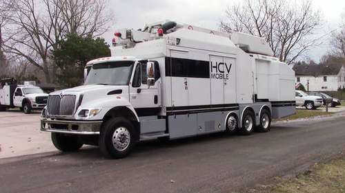 2006 International WorkStar 7400 DT570 Tri-Axle w/HCV X-Ray System for sale in Lockport, NY