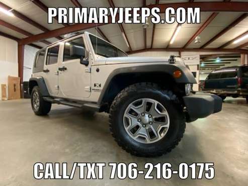 2008 Jeep Wrangler Unlimited 4x4 IN HOUSE FINANCE - FREE SHIPPING -... for sale in DAWSONVILLE, FL