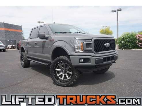 2018 Ford f-150 f150 f 150 XLT 4WD SUPERCREW 5 5 BO 4x - Lifted for sale in Glendale, AZ