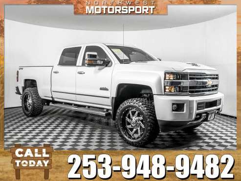 Lifted 2019 *Chevrolet Silverado* 3500 High Country 4x4 for sale in PUYALLUP, WA