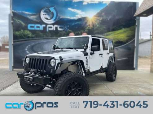 2017 Jeep Wrangler Unlimited Willys Wheeler - - by for sale in Pueblo, CO