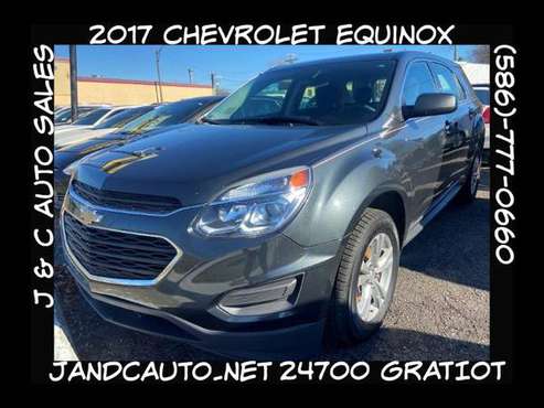 2017 Chevrolet Equinox LS 2WD - cars & trucks - by dealer - vehicle... for sale in Eastpointe, MI