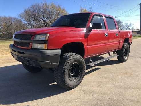 2005 05 Chevy Silverado LIFTED One of a Kind - cars & trucks - by... for sale in Denton, TX