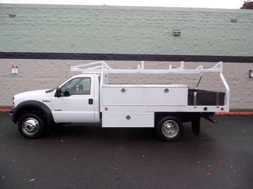 2007 Ford F-550 4X4 - 12 Foot Utility Flatbed - Low Miles! for sale in Corvallis, OR