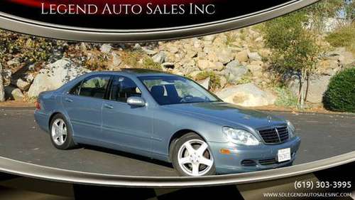 2004 Mercedes-Benz S500 Flawless Condition - cars & trucks - by... for sale in lemon grove, CA
