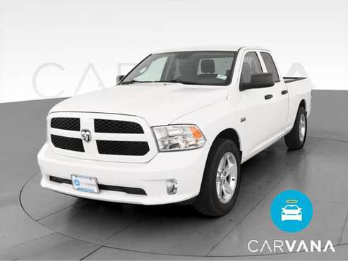 2014 Ram 1500 Quad Cab Express Pickup 4D 6 1/3 ft pickup White - -... for sale in Lewisville, TX