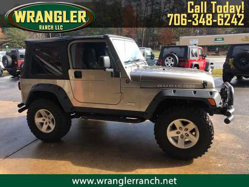 2004 Jeep Wrangler Rubicon - cars & trucks - by dealer - vehicle... for sale in Cleveland, TN