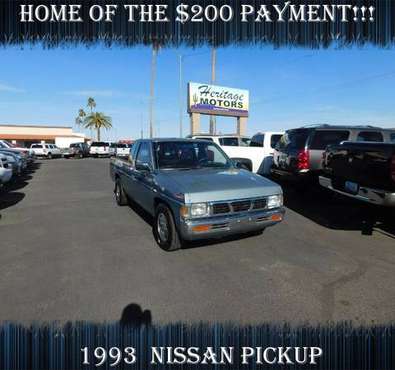 1993 Nissan Pickup CLASSICS LIVE ON! - Super Low Payment! - cars & for sale in Casa Grande, AZ