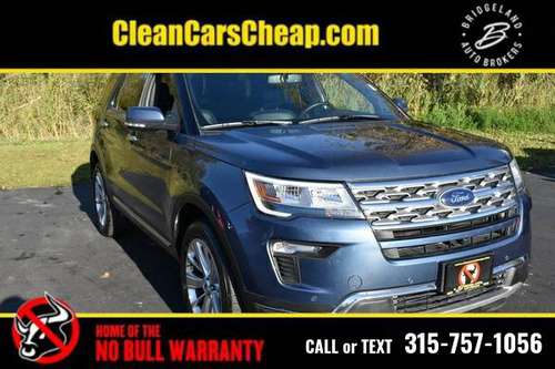 2019 Ford Explorer Ebony Black for sale in Watertown, NY