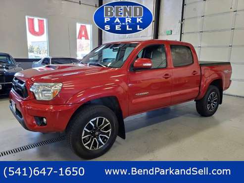 2015 Toyota Tacoma 4WD Double Cab V6 AT - cars & trucks - by dealer... for sale in Bend, OR