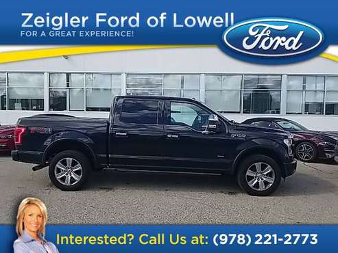 2015 Ford F-150 Platinum - - by dealer - vehicle for sale in Lowell, MI