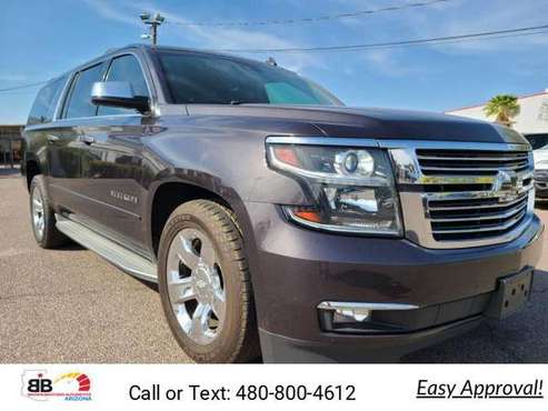 2015 Chevy Chevrolet Suburban LTZ suv Slate Grey Metallic - cars & for sale in Mesa, AZ