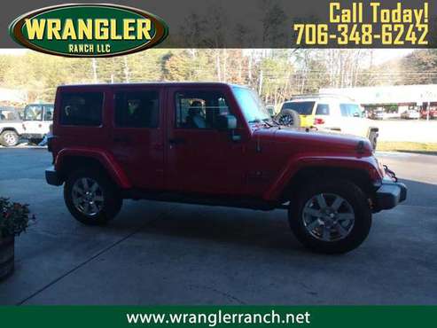 2016 Jeep Wrangler Unlimited Sahara 4WD - cars & trucks - by dealer... for sale in Cleveland, AL