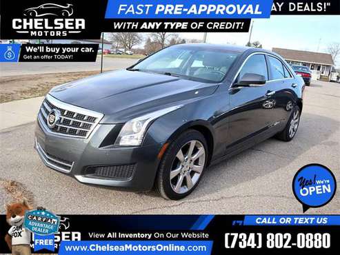 $232/mo - 2014 Cadillac ATS 2.0L Turbo Luxury AWD - Easy Financing!... for sale in Chelsea, MI