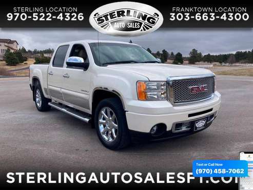 2013 GMC Sierra 1500 AWD Crew Cab 143.5 Denali - CALL/TEXT TODAY! -... for sale in Sterling, CO