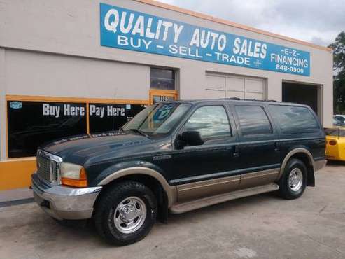 2000 Ford Excursion Limited 4dr SUV - cars & trucks - by dealer -... for sale in New Port Richey , FL