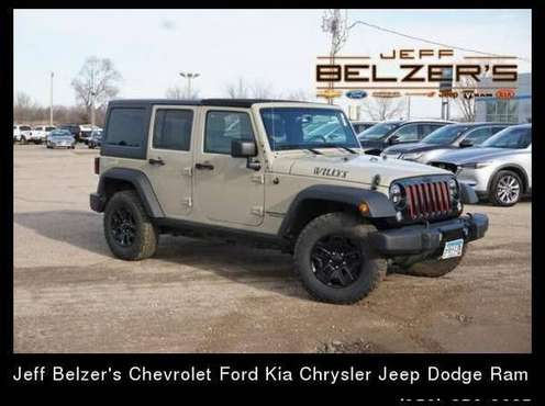 2017 Jeep Wrangler Unlimited Willys Wheeler - cars & trucks - by... for sale in Lakeville, MN