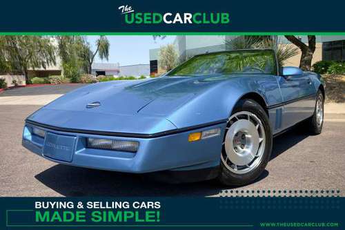 1987 Chevrolet Corvette - Nassau Blue - 1 Owner - AZ Vehicle! for sale in Scottsdale, AZ