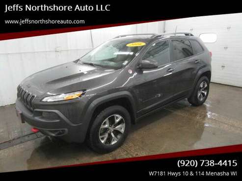 2016 Jeep Cherokee Trailhawk 4x4 4dr SUV - - by dealer for sale in MENASHA, WI
