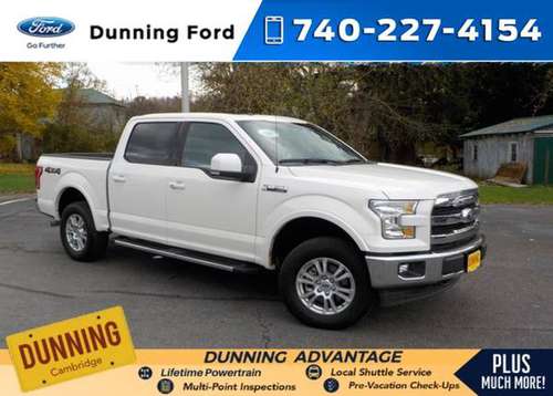 2017 Ford F 150 4WD 4D SuperCrew / Truck Lariat - cars & trucks - by... for sale in Cambridge, OH