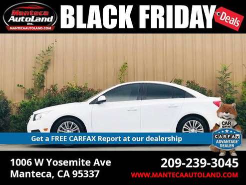 2013 Chevrolet Cruze ECO - cars & trucks - by dealer - vehicle... for sale in Manteca, CA