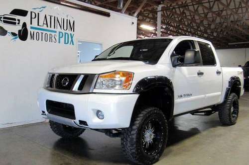 2015 Nissan Titan 4WD PRO 4X 4x4 4dr Crew Cab SWB Pickup Pickup Truck for sale in Portland, OR
