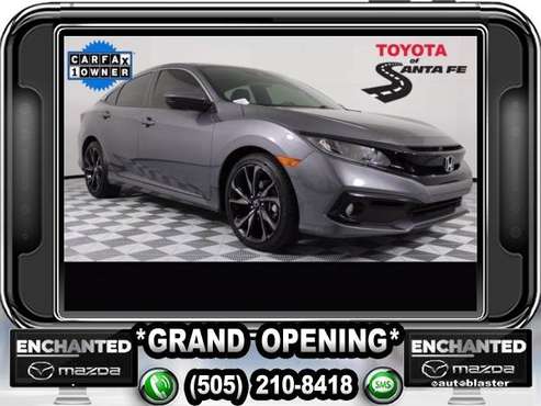 2019 Honda Civic Sport - - by dealer - vehicle for sale in Albuquerque, NM