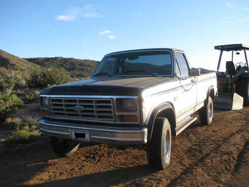 1986 F250 XLT 4x4 for sale in Wikieup, AZ