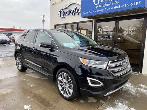 2017 FORD EDGE Titanium - SUV - cars & trucks - by dealer - vehicle... for sale in Rapid City, SD