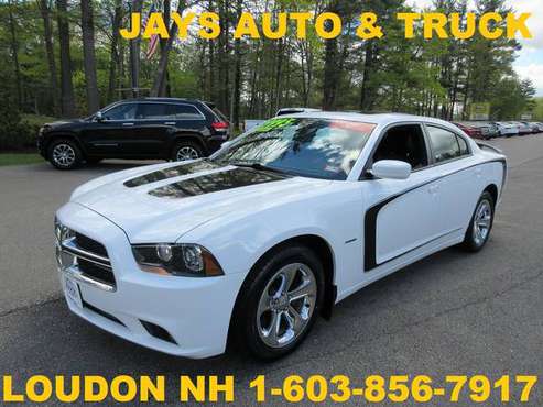 2014 DODGE CHARGER RT ROAD & TRACK PKG WOW 62K WITH CERTIFIED WARRANTY for sale in LOUDON, ME