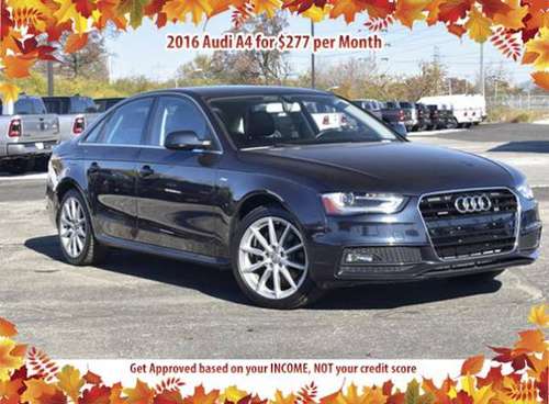 Get a 2016 Audi A4 for $277/mo BAD CREDIT NO PROBLEM - cars & trucks... for sale in Melrose Park, IL