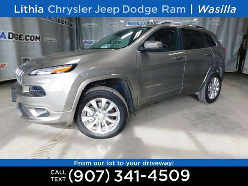 2018 Jeep Cherokee Overland 4x4 - - by dealer for sale in Wasilla, AK