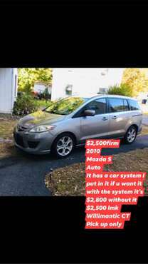 2010 Mazda 5 auto - cars & trucks - by owner - vehicle automotive sale for sale in Willimantic, CT