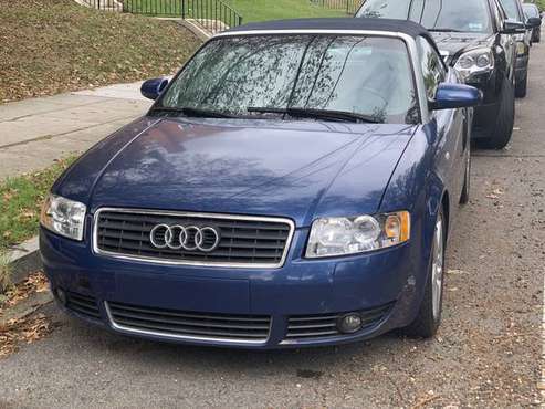 2003 AUDI A4 2D CONVERTIBLE for sale in Wash.DC, District Of Columbia