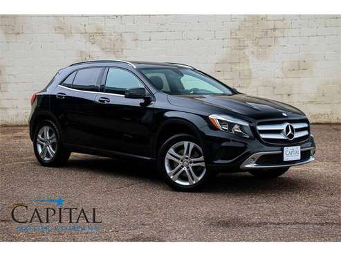 Sleek 2016 Mercedes-Benz GLA 250 Crossover w/Navigation, Keyless GO! for sale in Eau Claire, WI