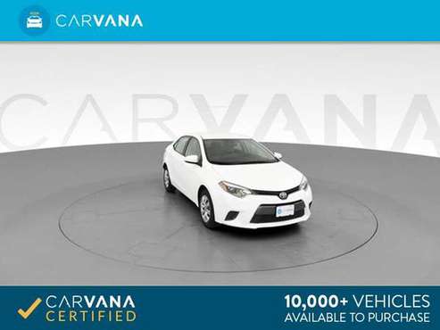 2016 Toyota Corolla LE Sedan 4D sedan White - FINANCE ONLINE for sale in Memphis, TN